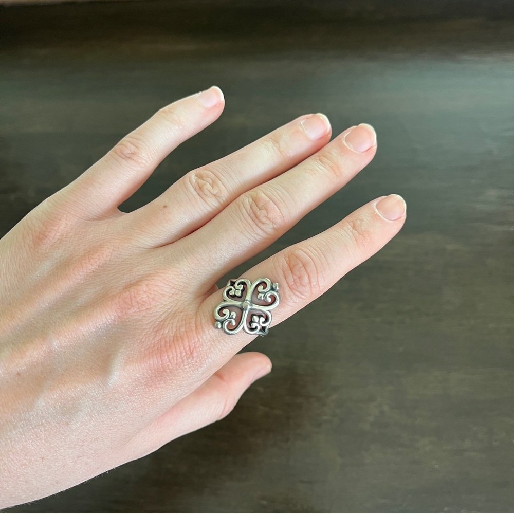 James Avery Adorned Hearts Ring